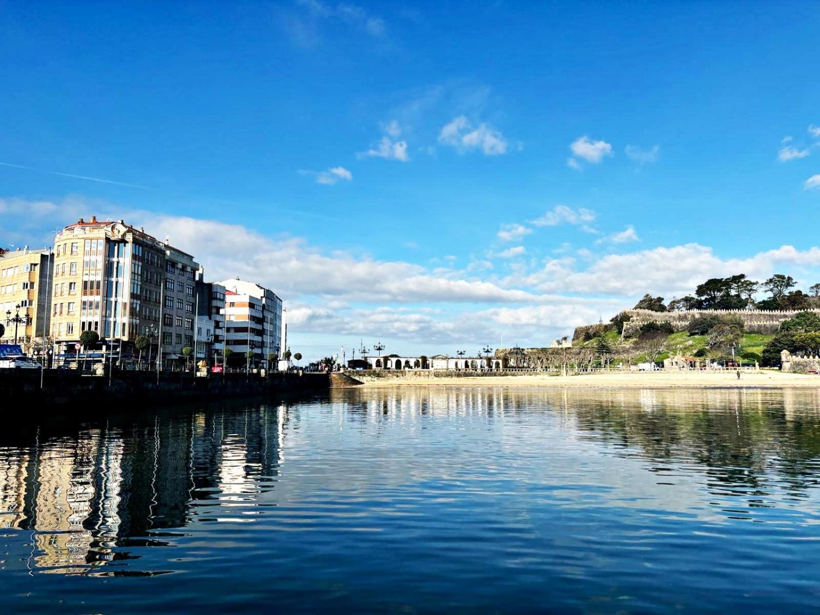Holibai, Lembrare, Atico A Unos Pasitos De La Playa, Baiona Lägenhet Exteriör bild